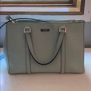 Used light blue Kate Spade tote